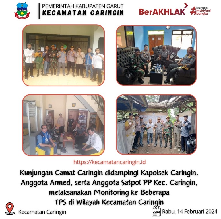 kunjungan-camat-caringin-di-dampingi-anggota-armed-dan-kapolsek-caringin-ke-beberapa-tps